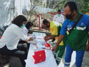 Gelar Pemeriksaan Narkoba, PT. Elnusa Petrofin Pertamina Tenau Bekerja Sama Dengan BNN Kota Kupang Gelar Pemeriksaan Narkoba, PT. Elnusa Petrofin Pertamina Tenau Bekerja Sama Dengan BNN Kota Kupang