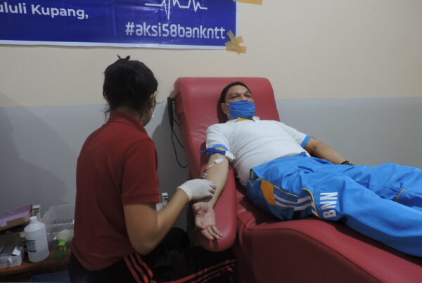 BNN Kota Kupang Melaksanakan Aksi Donor Darah Dalam Rangka Pasca HANI 2020