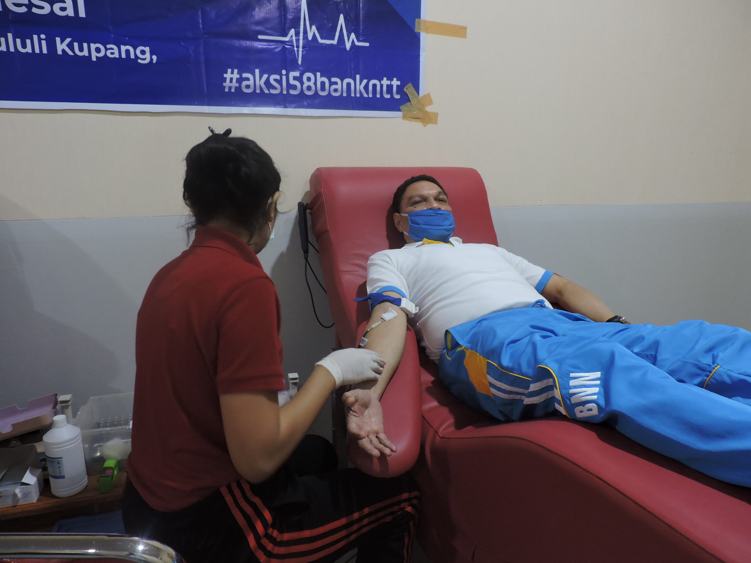 BNN Kota Kupang Melaksanakan Aksi Donor Darah Dalam Rangka Pasca HANI 2020 BNN Kota Kupang Melaksanakan Aksi Donor Darah Dalam Rangka Pasca HANI 2020