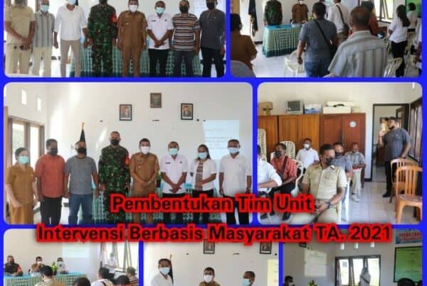 Tim Unit IBM di Bentuk oleh BNN Kota Kupang Pembentukan Tim Unit IBM di Kelurahan Kelapa Lima TA. 2021