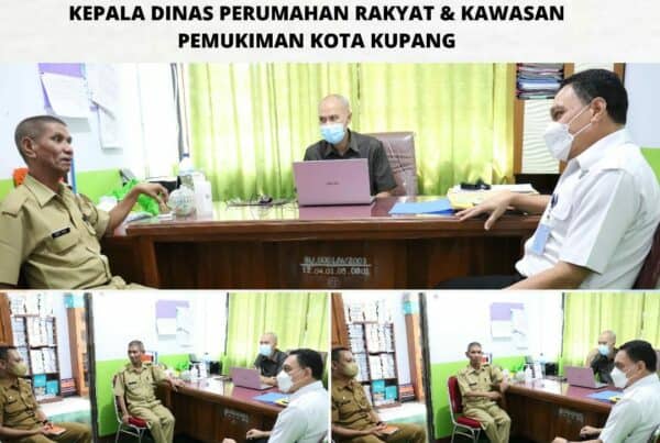 Koordinasi Kepala BNN Kota Kupang dengan Kepala Dinas Perumahan Rakyat dan Kawasan Pemukiman Kota Kupang Koordinasi Kepala BNN Kota Kupang dengan Kepala Dinas Perumahan Rakyat dan Kawasan Pemukiman Kota Kupang
