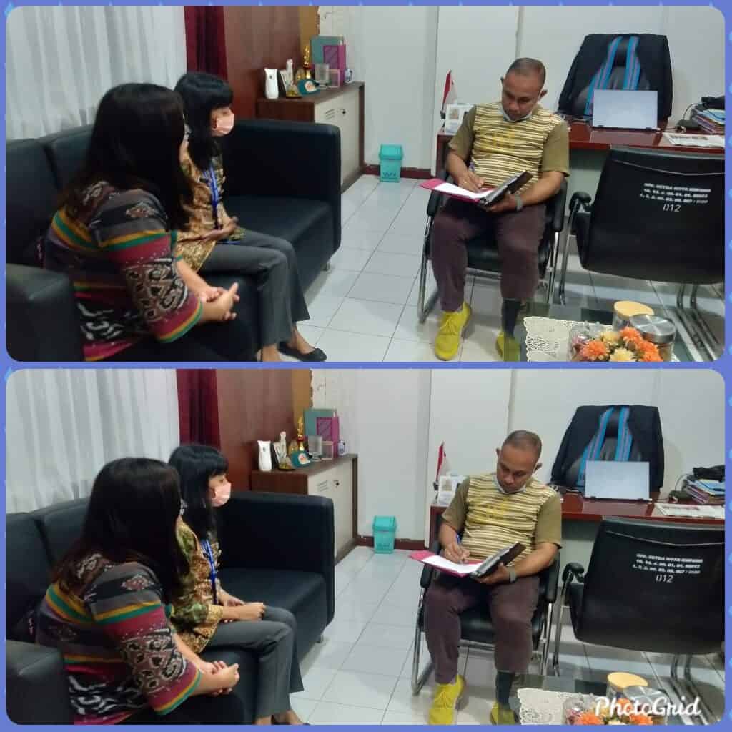 Membangun Sinergitas dengan Bagian Tata Pemerintahan Setda Kota Kupang terkait Penetapan Desa/Kelurahan Bersinar dan lokasi IBM di Kota Kupang TA. 2022 Membangun Sinergitas dengan Bagian Tata Pemerintahan Setda Kota Kupang terkait Penetapan Desa/Kelurahan Bersinar dan lokasi IBM di Kota Kupang TA. 2022