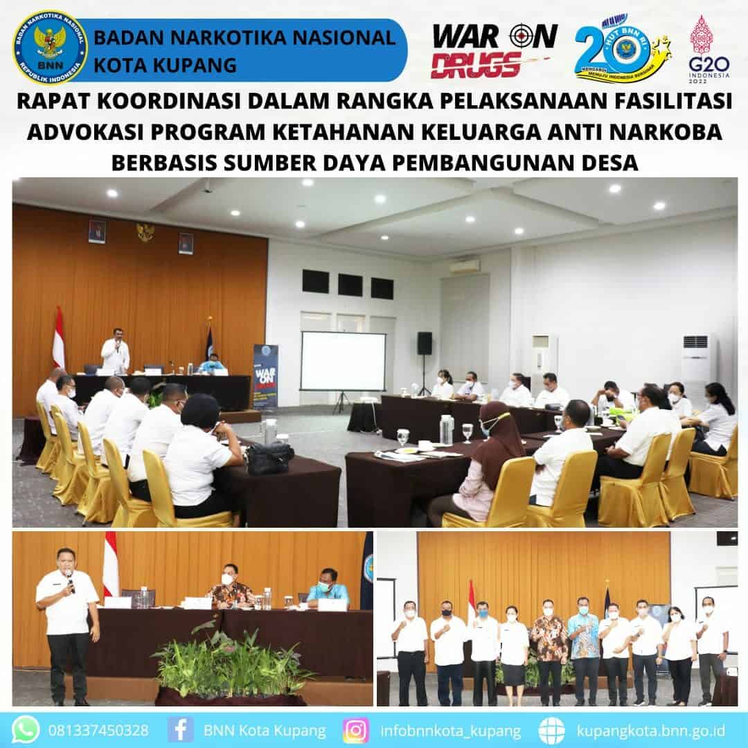 Rapat Koordinasi dalam Rangka Fasilitasi Advokasi Program Ketahanan Keluarga Anti Narkoba Berbasis Sumber Daya Pembangunan Desa. Rapat Koordinasi dalam Rangka Fasilitasi Advokasi Program Ketahanan Keluarga Anti Narkoba Berbasis Sumber Daya Pembangunan Desa.