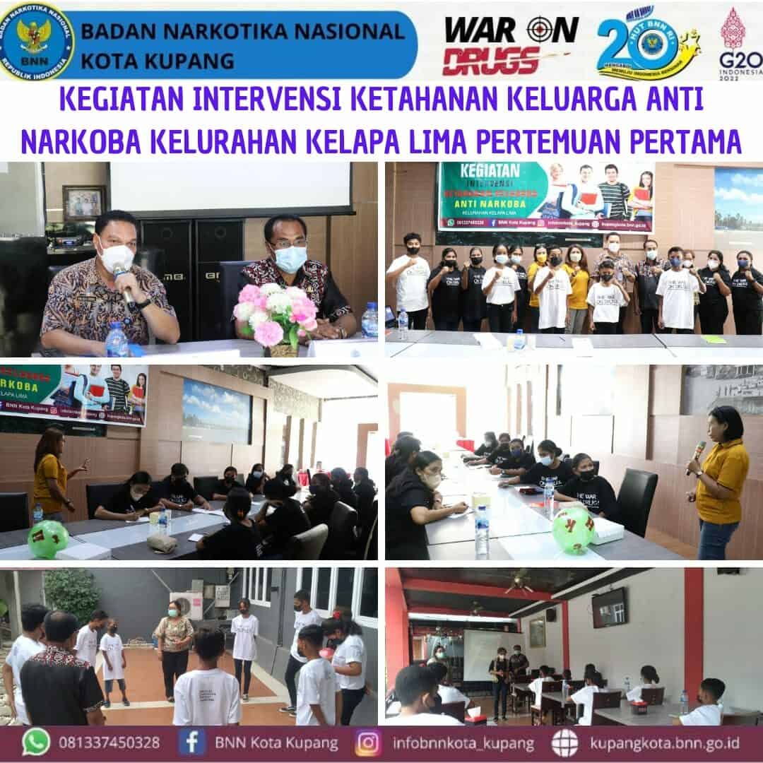Intervensi Pelaksanaan Program Ketahanan Keluarga Anti Narkoba di Kelurahan Kelapa Lima Intervensi Pelaksanaan Program Ketahanan Keluarga Anti Narkoba di Kelurahan Kelapa Lima