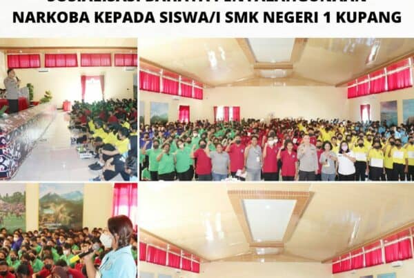 Sosialisasi Bahaya Narkoba kepada Siswa/i SMK Negeri 1 Kupang