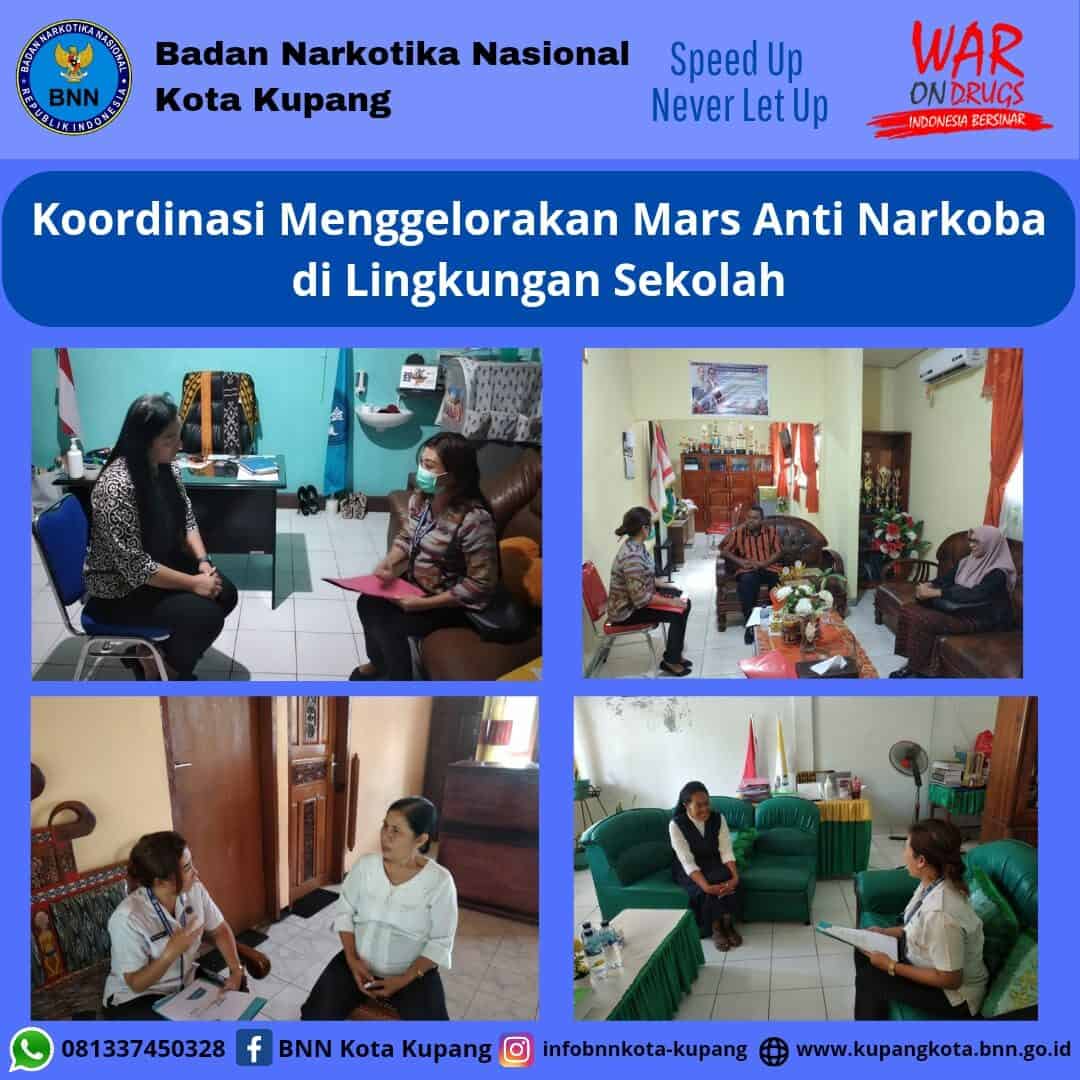 Gelorakan War On Drugs, BNN Kota Kupang Kolaborasi dengan Instansi Pendidikan Konsep Otomatis